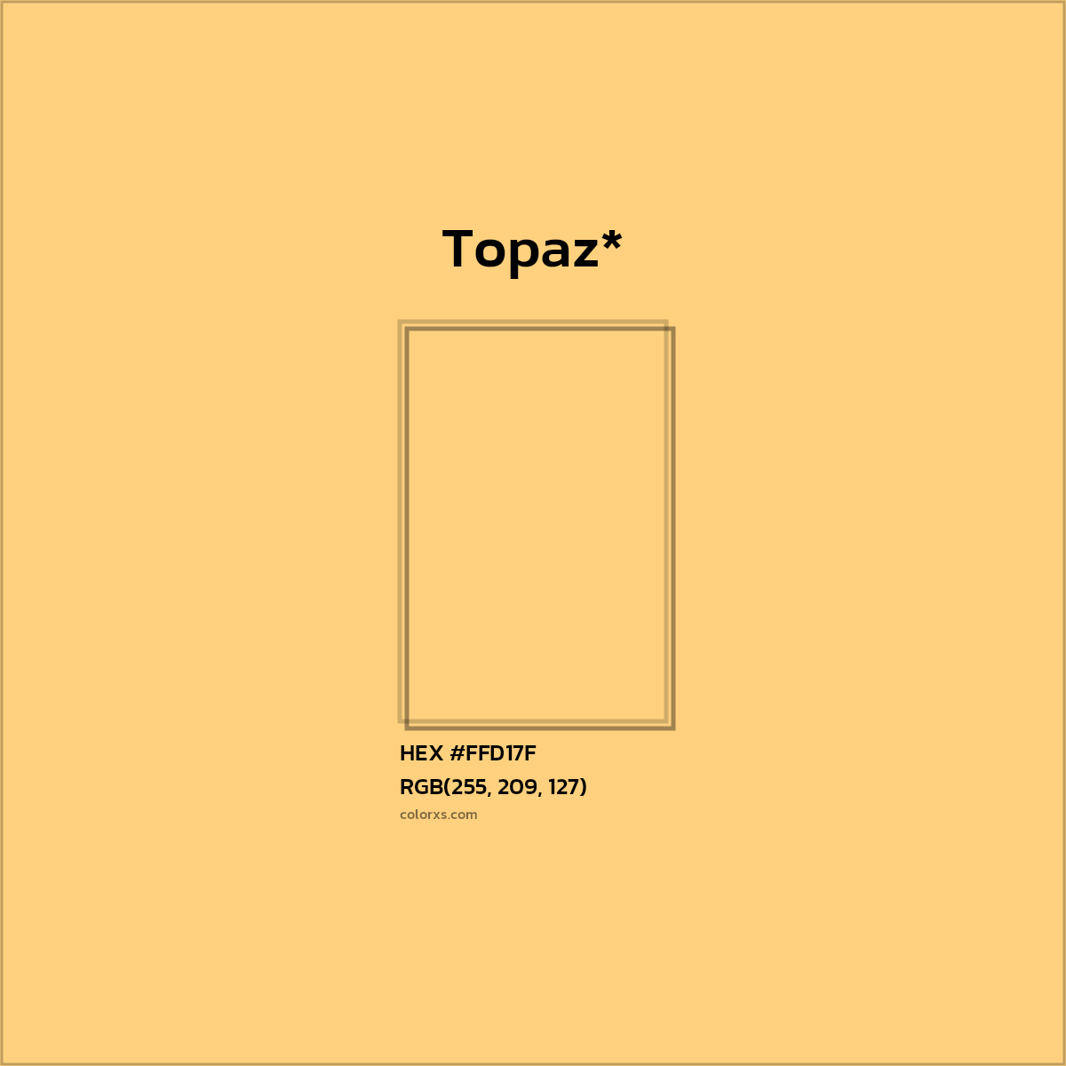 HEX #FFD17F Color Name, Color Code, Palettes, Similar Paints, Images