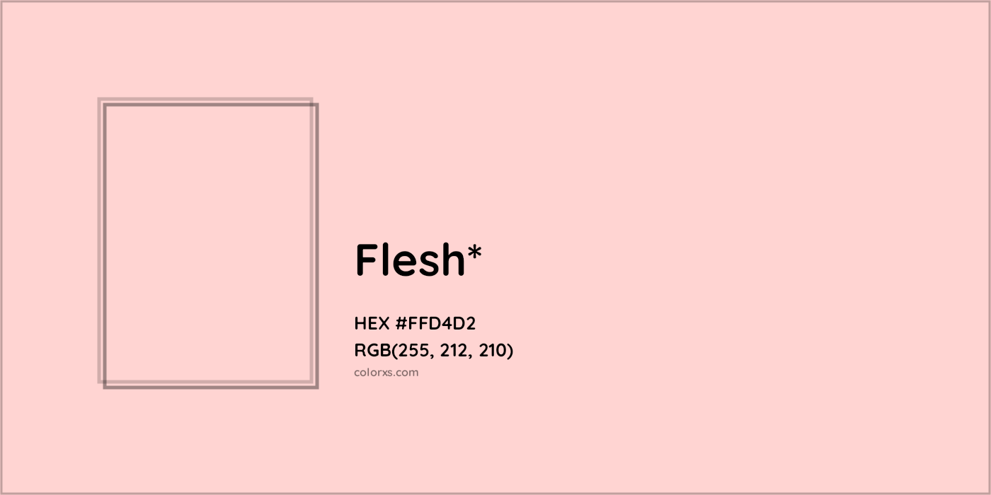HEX #FFD4D2 Color Name, Color Code, Palettes, Similar Paints, Images