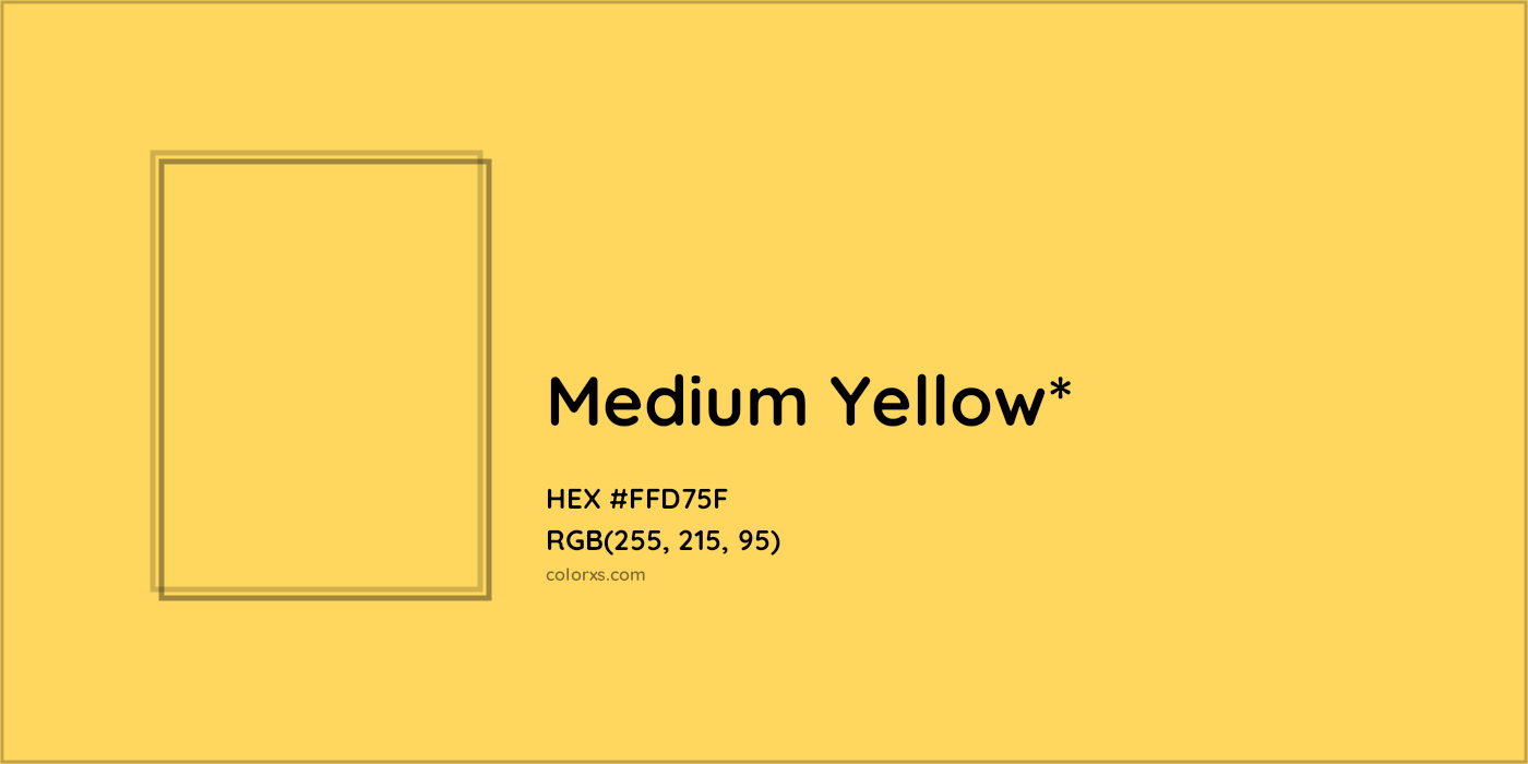 HEX #FFD75F Color Name, Color Code, Palettes, Similar Paints, Images