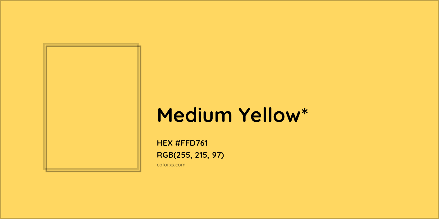 HEX #FFD761 Color Name, Color Code, Palettes, Similar Paints, Images