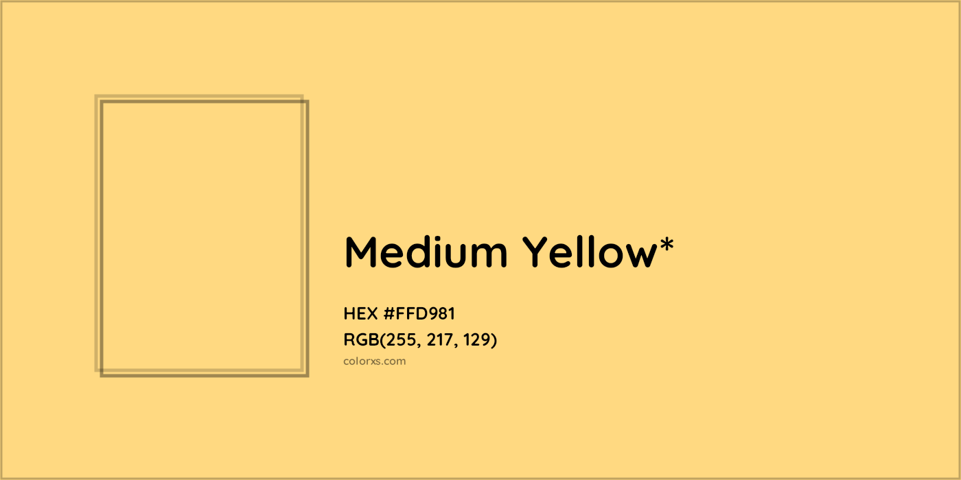 HEX #FFD981 Color Name, Color Code, Palettes, Similar Paints, Images