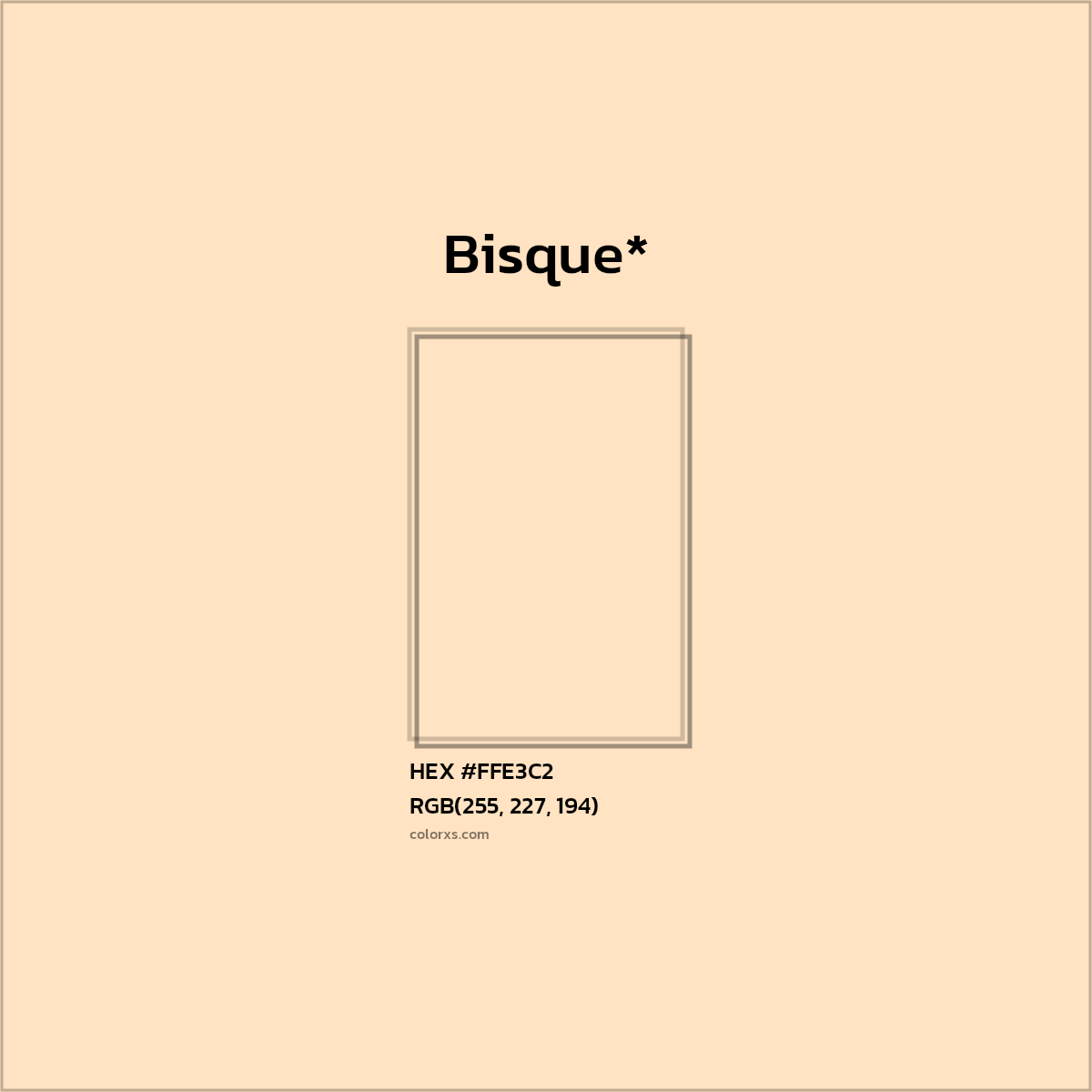 HEX #FFE3C2 Color Name, Color Code, Palettes, Similar Paints, Images