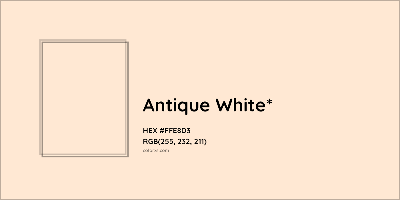 HEX #FFE8D3 Color Name, Color Code, Palettes, Similar Paints, Images