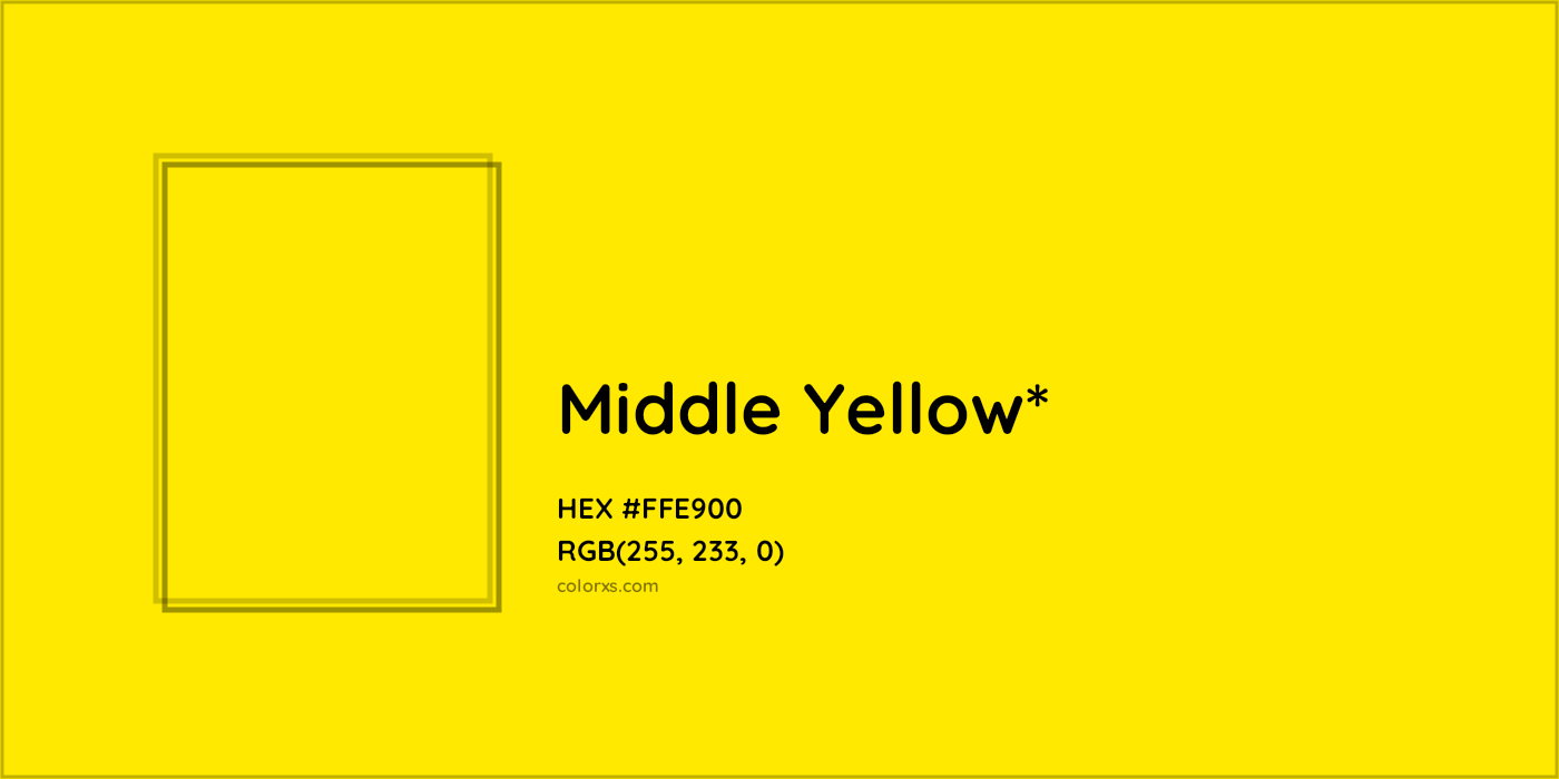 HEX #FFE900 Color Name, Color Code, Palettes, Similar Paints, Images