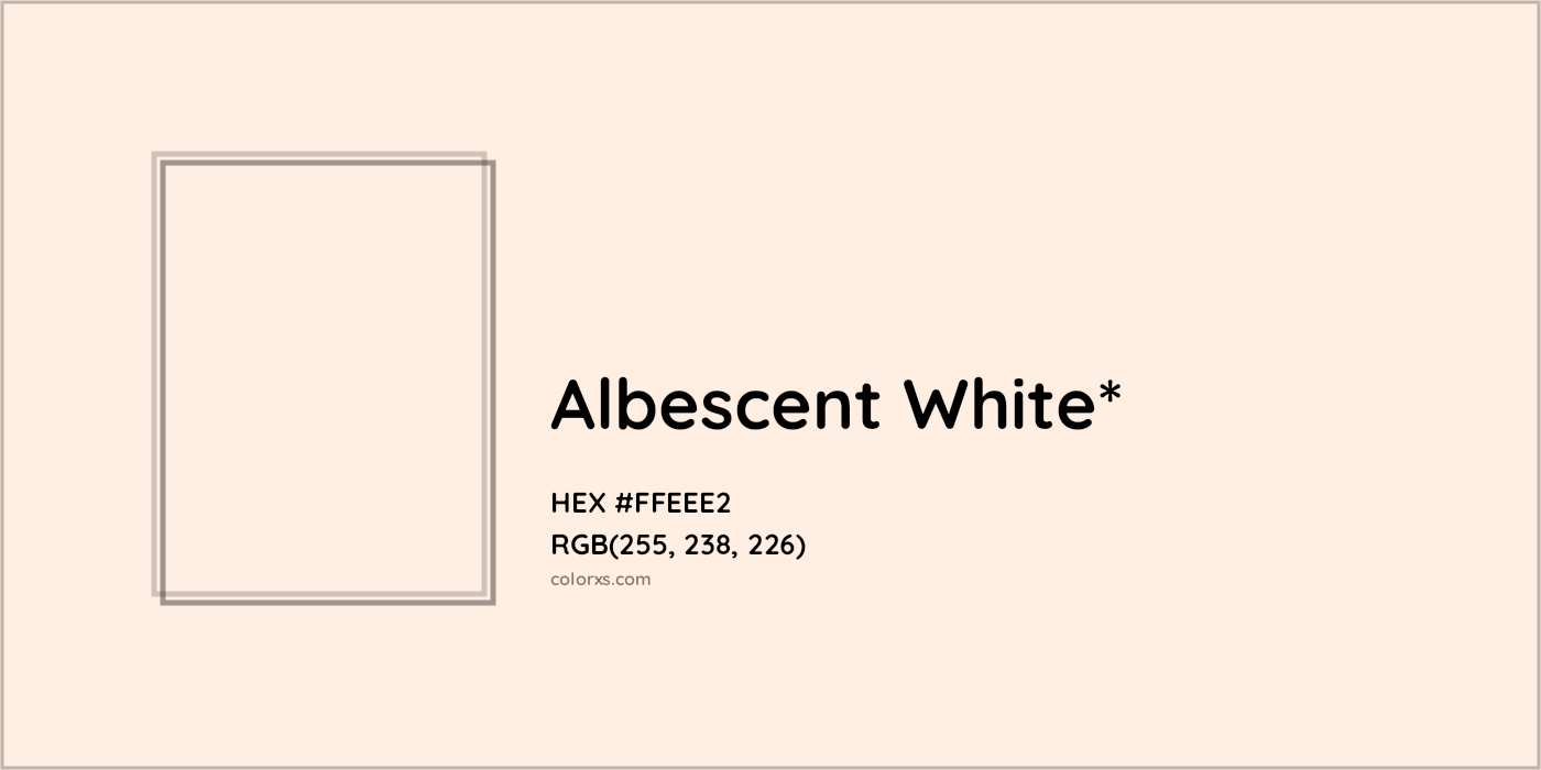 HEX #FFEEE2 Color Name, Color Code, Palettes, Similar Paints, Images