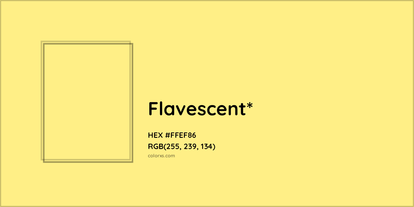 HEX #FFEF86 Color Name, Color Code, Palettes, Similar Paints, Images