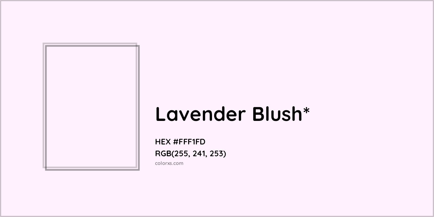 HEX #FFF1FD Color Name, Color Code, Palettes, Similar Paints, Images