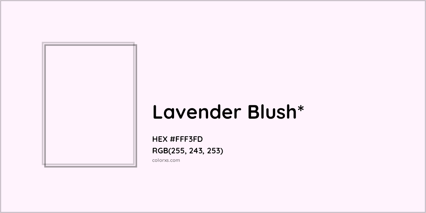 HEX #FFF3FD Color Name, Color Code, Palettes, Similar Paints, Images