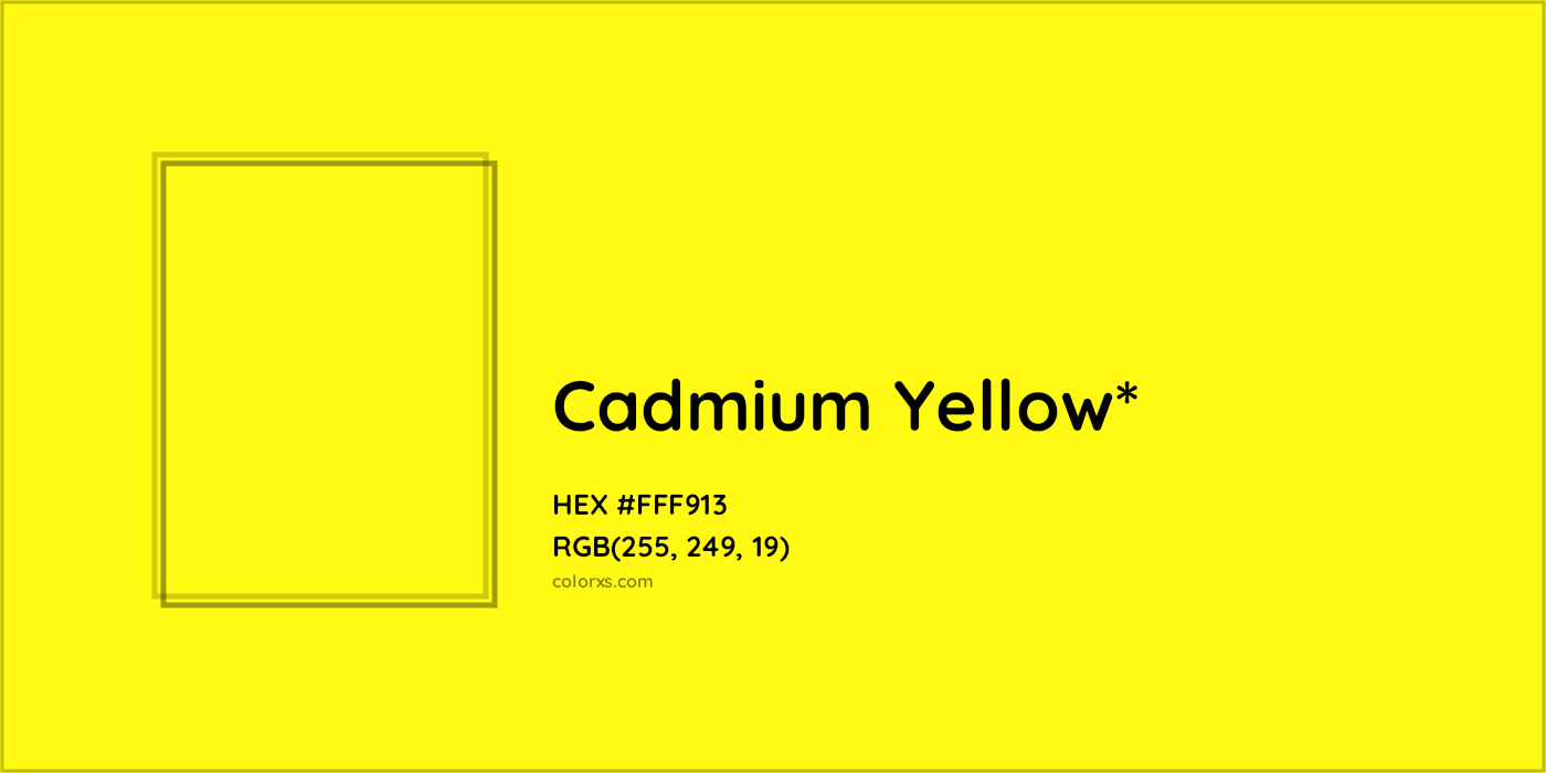 HEX #FFF913 Color Name, Color Code, Palettes, Similar Paints, Images