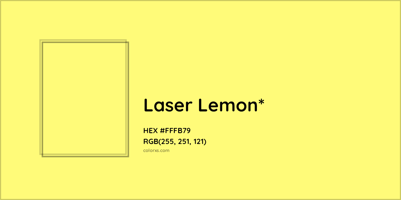 HEX #FFFB79 Color Name, Color Code, Palettes, Similar Paints, Images