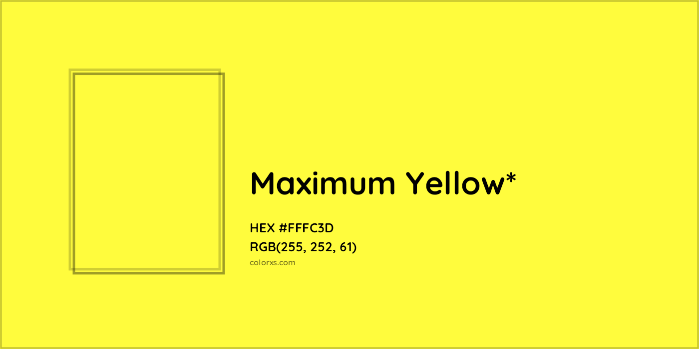 HEX #FFFC3D Color Name, Color Code, Palettes, Similar Paints, Images