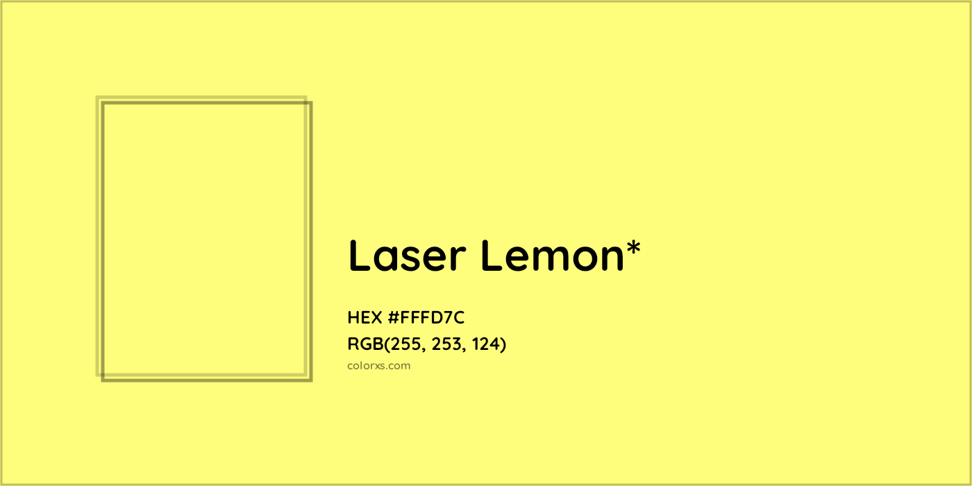 HEX #FFFD7C Color Name, Color Code, Palettes, Similar Paints, Images