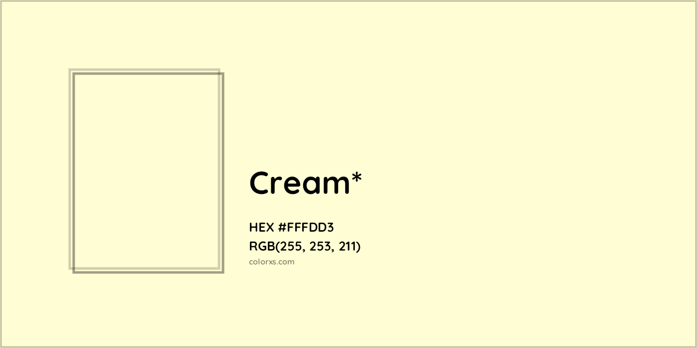 HEX #FFFDD3 Color Name, Color Code, Palettes, Similar Paints, Images
